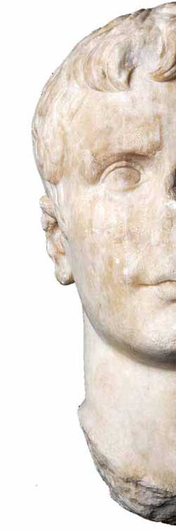 Μαρμάρινη εικονιστική κεφαλή του Οκταβιανού Αυγούστου (1ος π.Χ. - 1ος μ.Χ. αιώνας)